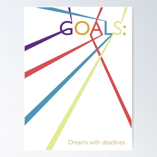 Item preview, GOALS. designed and sold by Mita Hego.