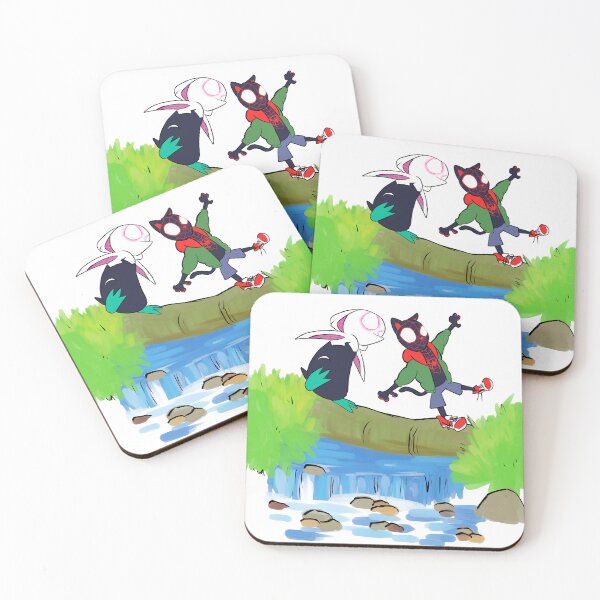 Item preview, Spider-Guin and Meows Morales designed and sold by dudeitshenry.