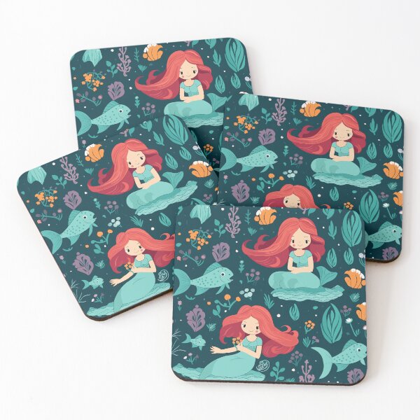 Item preview, Enchanting Tides: Captivating Mermaid Design Collection designed and sold by KaonDesign.