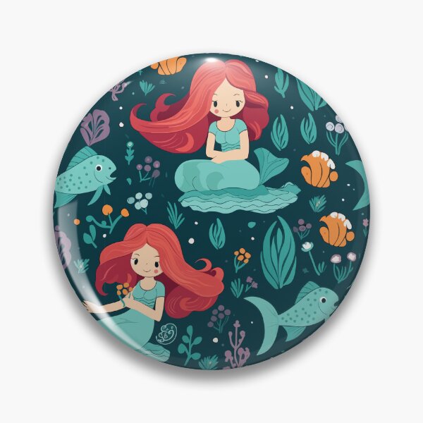 Item preview, Enchanting Tides: Captivating Mermaid Design Collection designed and sold by KaonDesign.