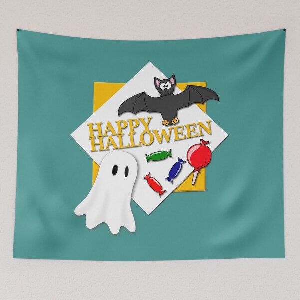 Item preview, Happy Halloween 	 for 	 and 	 - Kids & Adults 	 designed and sold by eqrdanrh41.