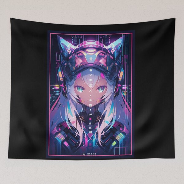 Item preview, Anime Cat Girl | Quality Anime Design | Chibi Cat Girl Miaw | Manga Anime Art designed and sold by AlNoah.