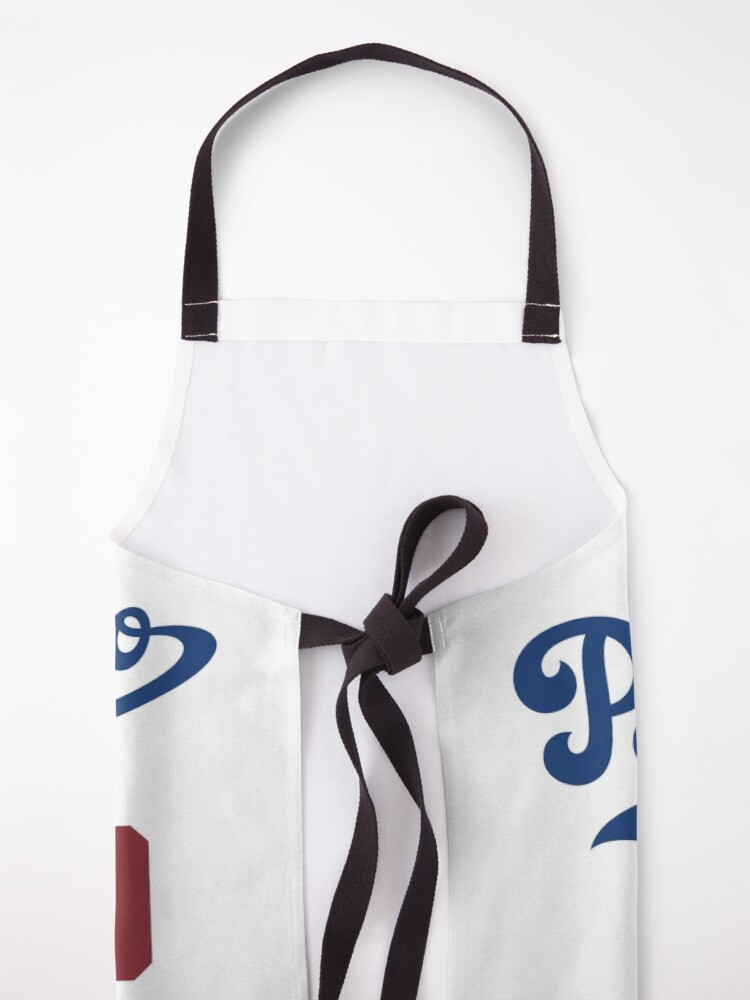 Thumbnail 5 of 6, Apron, Port Chicago 50 Graphic (Royal Blue/Red) designed and sold by PortChicago.
