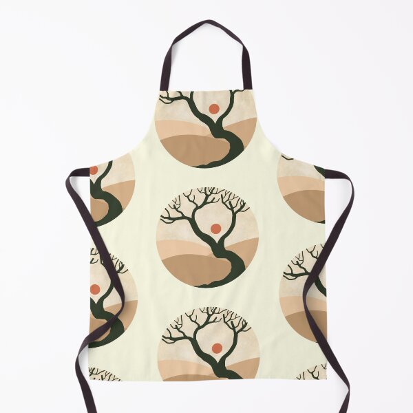 Item preview, Minimalist boho dead tree on a desert sticker designed and sold by DozyJov.