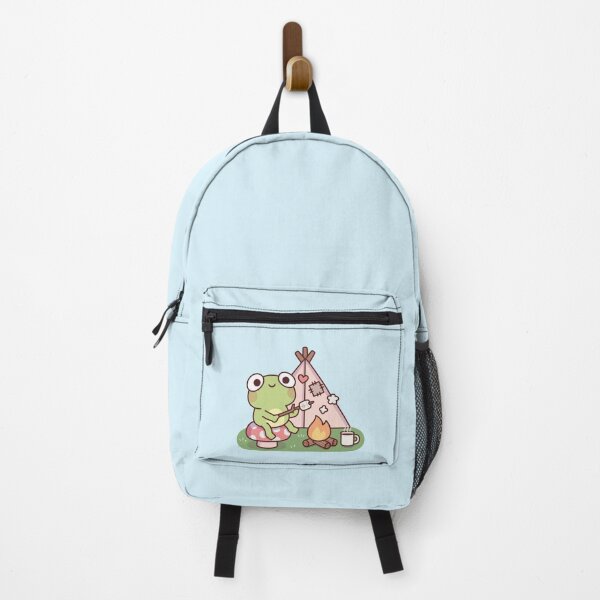 Item preview, Cute Frog Toasting Marshmallow At Campfire designed and sold by rustydoodle.