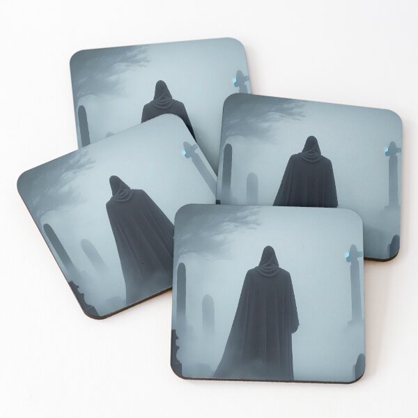 Item preview, a ghost in foggy cemetery designed and sold by Pride-Casuals.