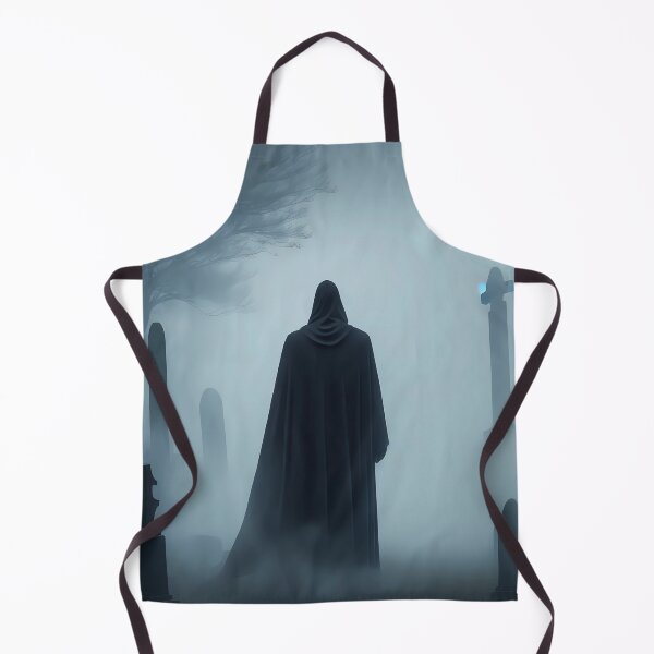 Item preview, a ghost in foggy cemetery designed and sold by Pride-Casuals.