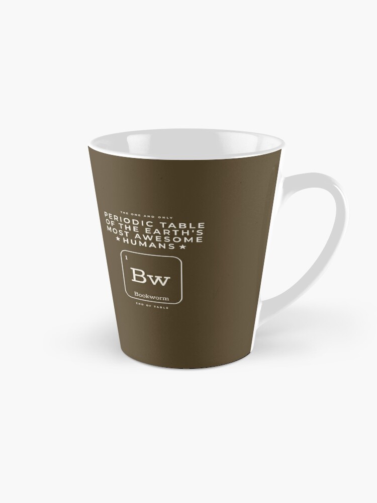 Bookworm Clever Periodic Table Coffee Mug for Sale by Piotr Kowalczyk