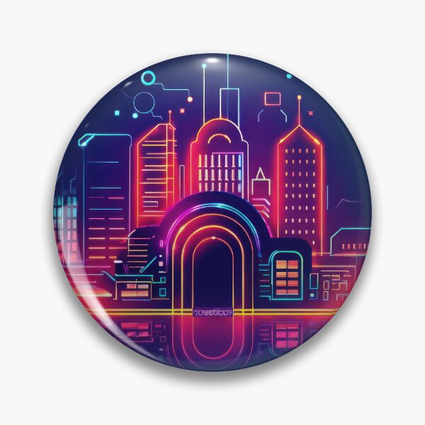 Item preview, Neon City Landscape designed and sold by duke818.