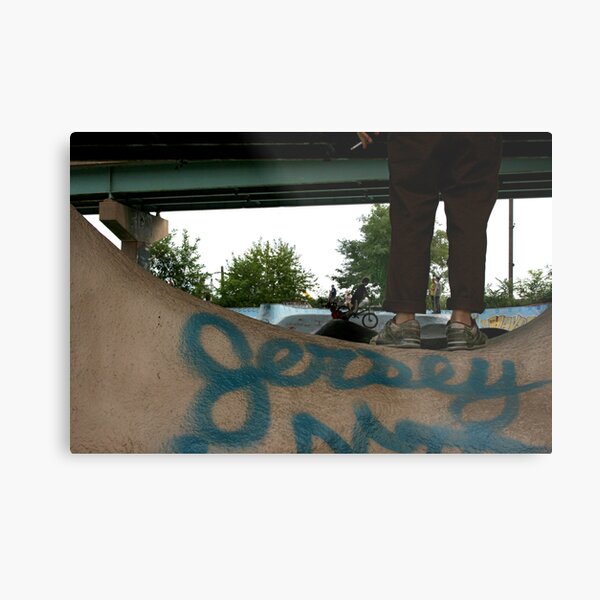 Jersey Rules Metal Print