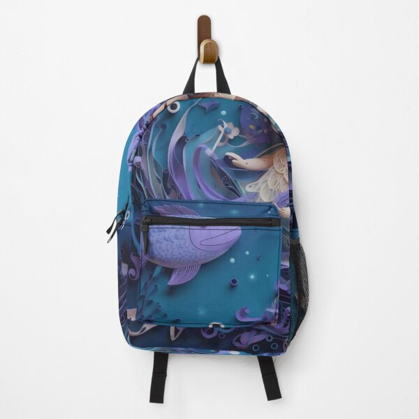 Item preview, Mermaid in the sea. Fairy tale. 3d illustration designed and sold by aiphotosart.