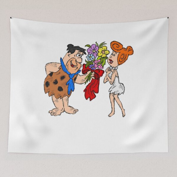 Artikelvorschau, Fred und Wilma Flinstone entworfen und verkauft von GrahamsTastic.