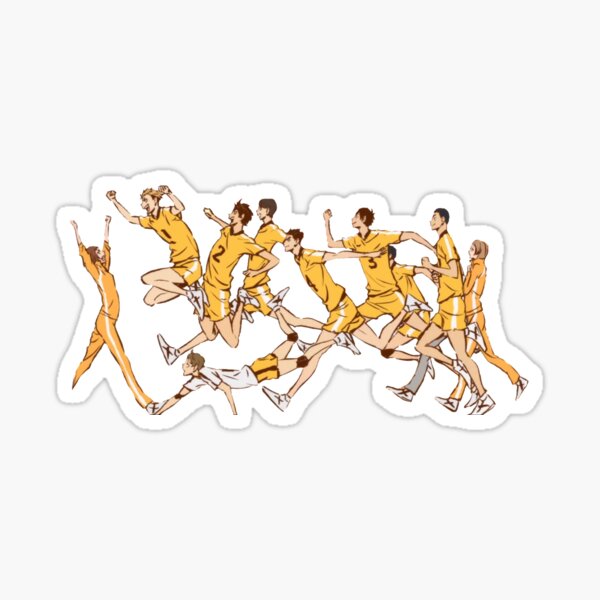 Haikyuu!! Johzenji Team! Sticker
