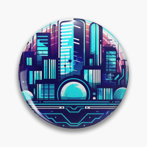 Item preview, Neon City Landscape designed and sold by duke818.