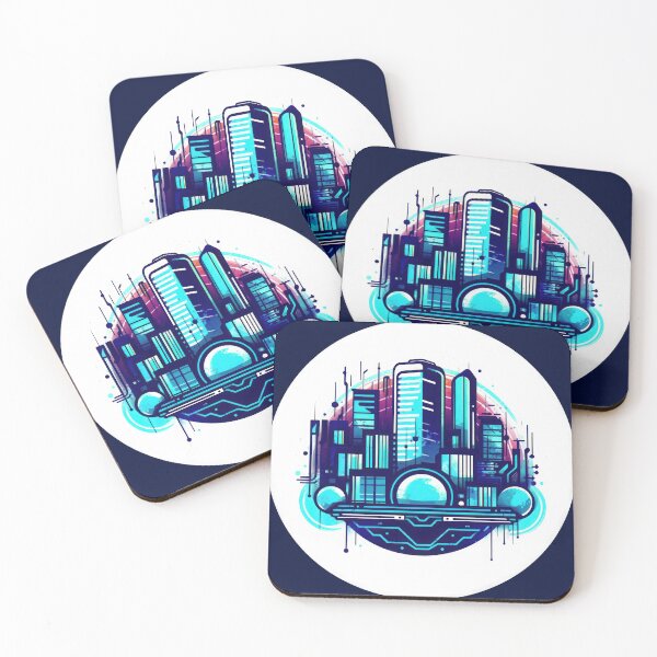 Item preview, Neon City Landscape designed and sold by duke818.