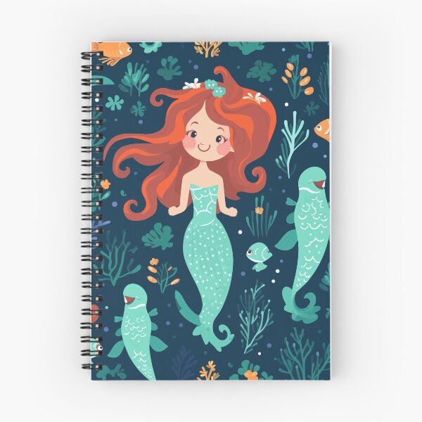 Item preview, Enchanting Tides: Captivating Mermaid Design Collection designed and sold by KaonDesign.