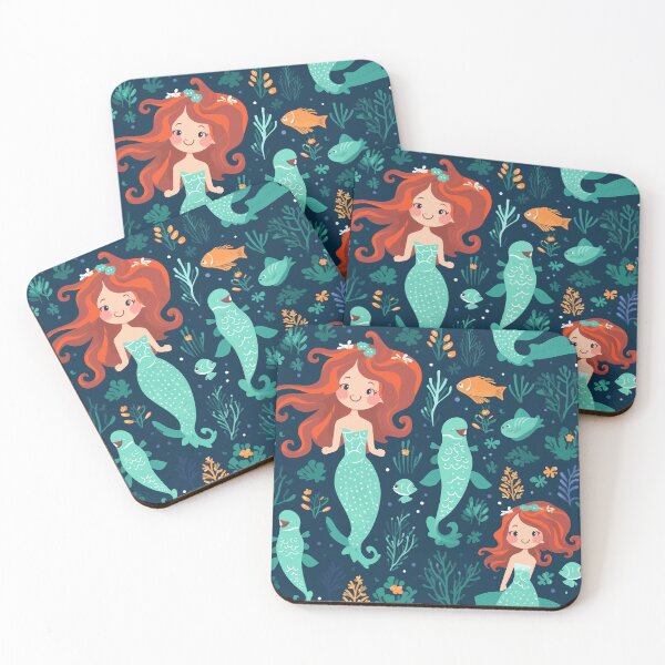 Item preview, Enchanting Tides: Captivating Mermaid Design Collection designed and sold by KaonDesign.