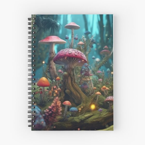 Item preview, The enchanted mushroom garden designed and sold by Belltwon.
