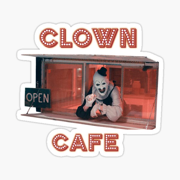 Item preview, Terrifier Clown Cafe designed and sold by CagnaVera.
