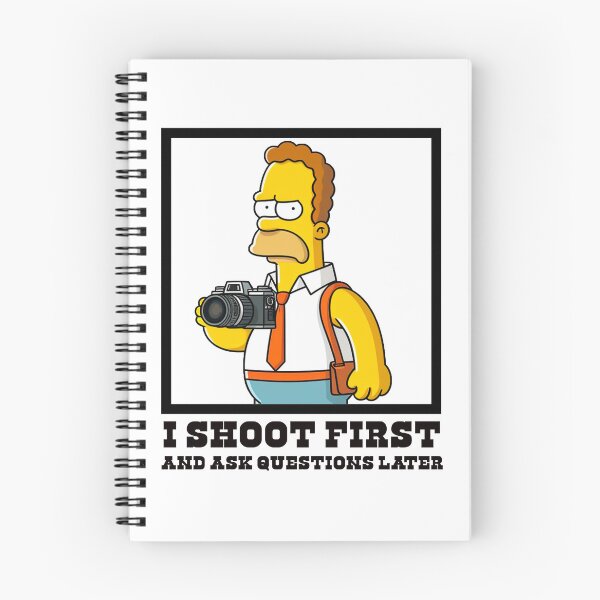 Item preview, I Shoot First & Ask Questions Later designed and sold by StreetCandyFilm.