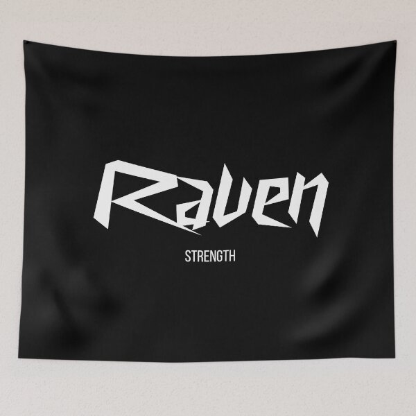 Item preview,  Raven Strength - Embrace Mysteries with Curious Spirit designed and sold by AstroBeastCo.