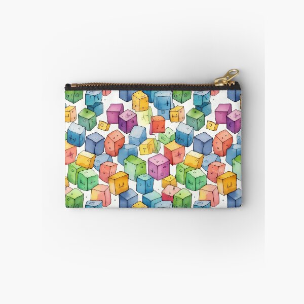 Item preview, Colorful dice - illustration - watercolor designed and sold by Pixelboys.
