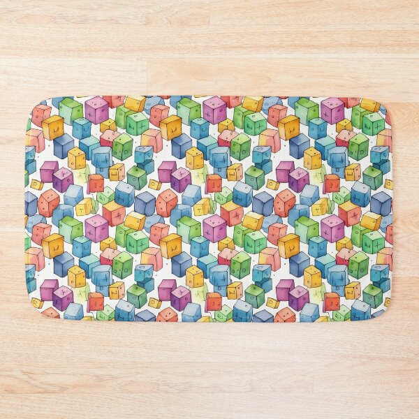 Item preview, Colorful dice - illustration - watercolor designed and sold by Pixelboys.
