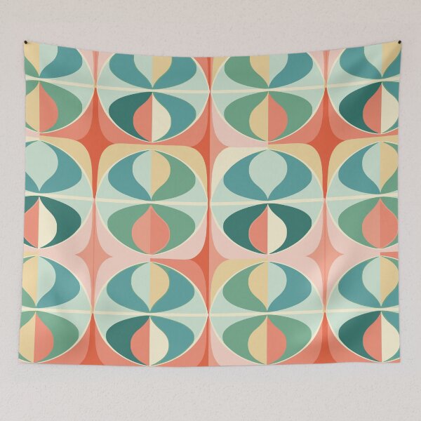 Item preview, The Marbilist: a Mid-Century Modern, retro textile pattern by DecoTiler designed and sold by DecoTiler.