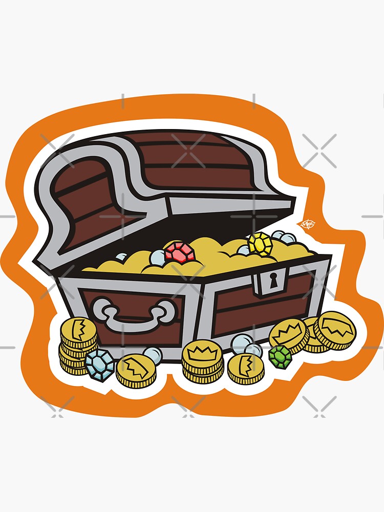 Sticker Treasure Chest 