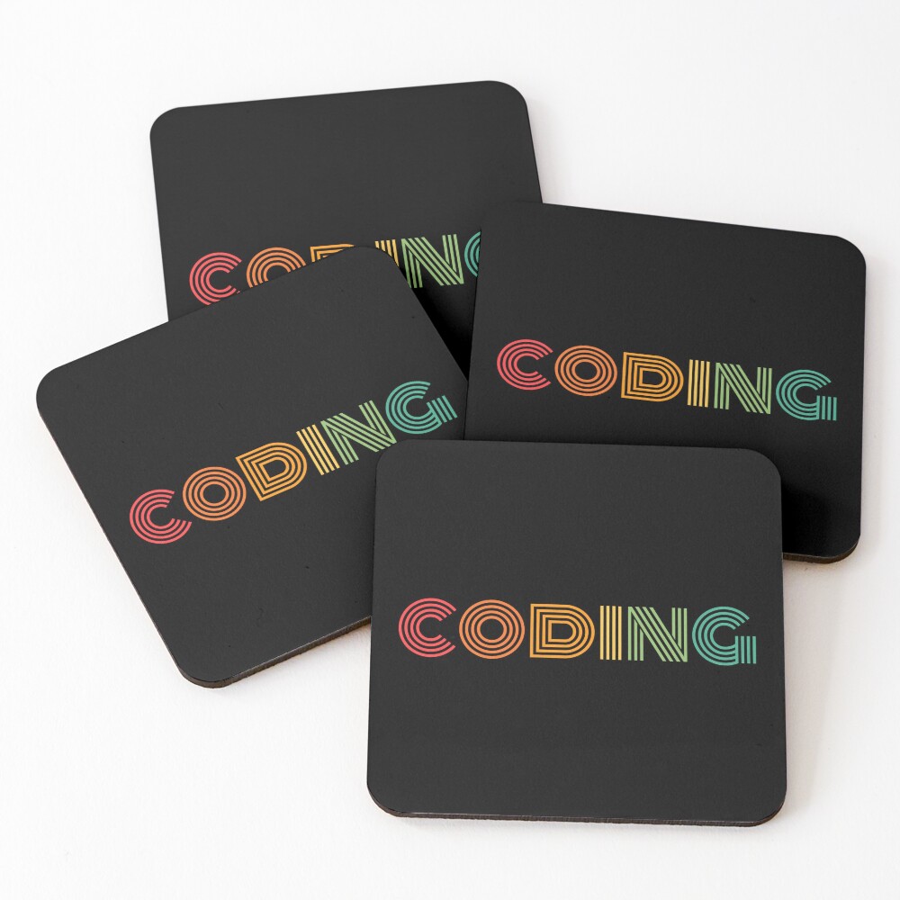 Item preview, Coasters (Set of 4) designed and sold by WhitepaperStyle.
