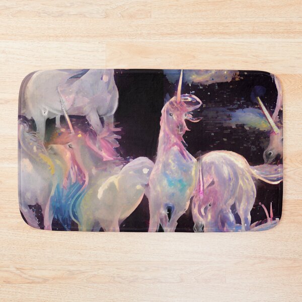 Item preview, unicorns, translucent, luminous, designed and sold by Maria Mihailova.