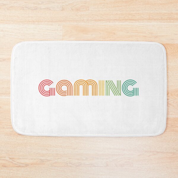 Item preview, Gaming Typography Rainbow designed and sold by WhitepaperStyle.