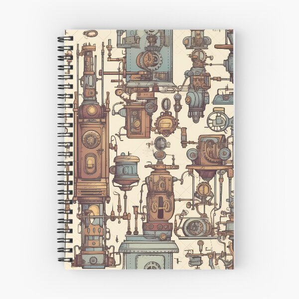Item preview, Timeless marvels: Spotlight on retro steampunk machines designed and sold by Pixelboys.