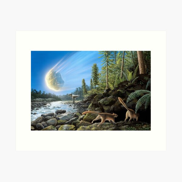 Item preview, End of cretaceous KT event, illustration (C026/4509) designed and sold by SciencePhoto.