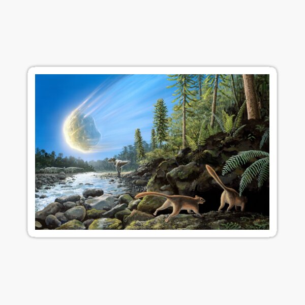 Item preview, End of cretaceous KT event, illustration (C026/4509) designed and sold by SciencePhoto.