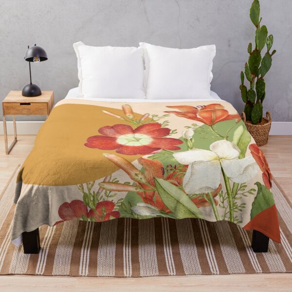 Item preview, Mid Century Floral Vintage designed and sold by MaiZephyr.