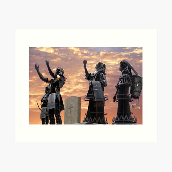 Old San Carlos Monument Art Print