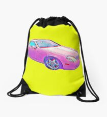 Barbie Dream Car Drawstring Bag