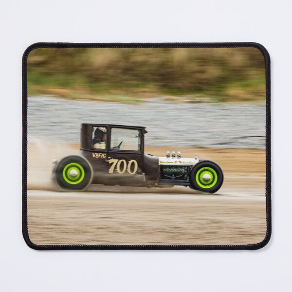Item preview, 2023 VHRA Vintage Hot Rod 700: Captivating Photo of Classic Car Racing on the Iconic Pendine Sands of Pembrokshire, Wales designed and sold by stevehuggett.