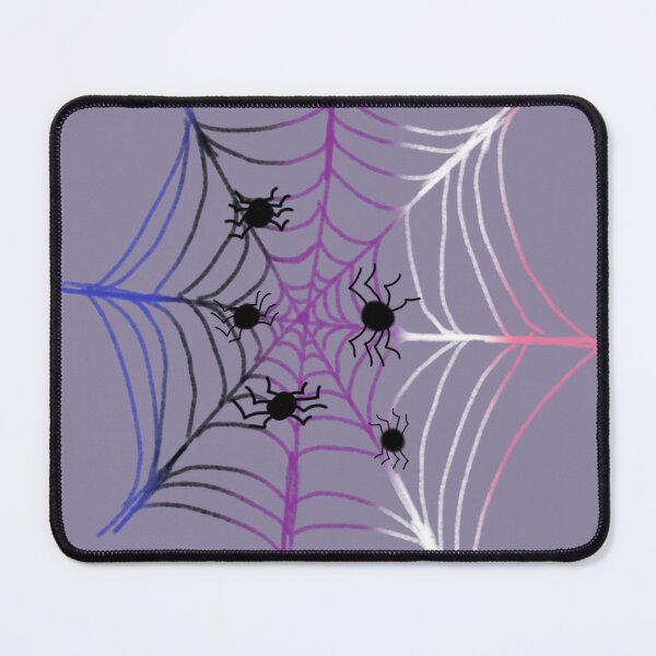 Item preview, genderfluid spiderweb designed and sold by Jaxson Mueller.