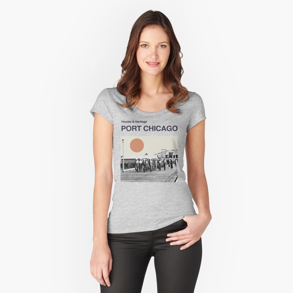Item preview, Fitted Scoop T-Shirt designed and sold by PortChicago.