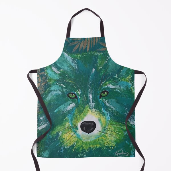 Item preview, Green foliage camouflaged wolf designed and sold by FFontaine68.