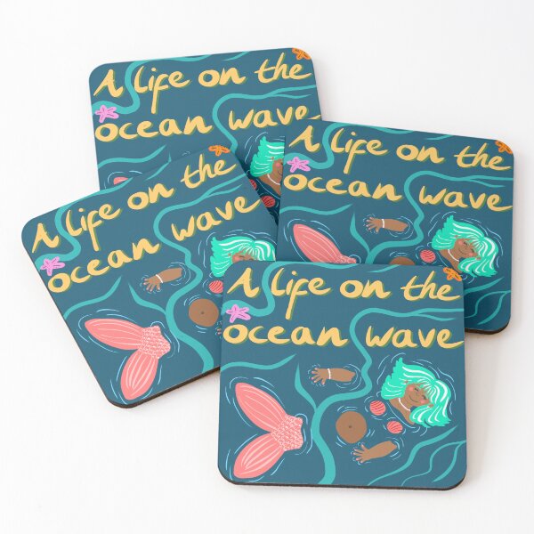 Item preview, A Life on the Ocean Wave designed and sold by DrawnByRatkins.