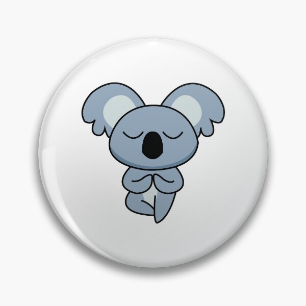 Item preview, koala yoga sticker designed and sold by mollysheehan56.