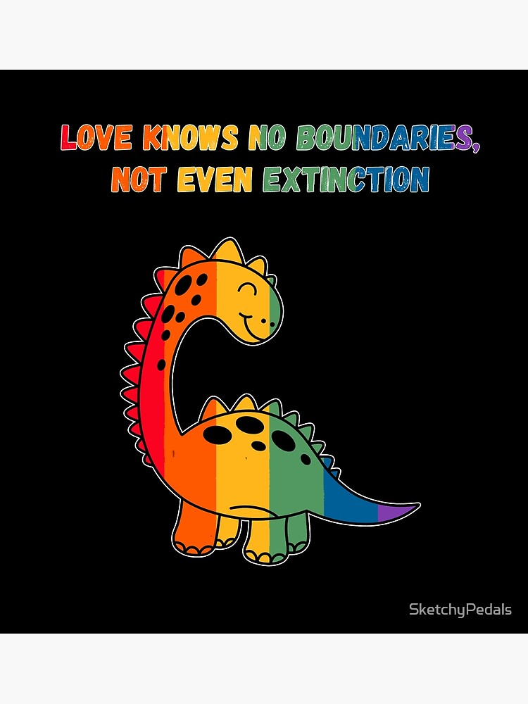 Love knows no boundaries Art Print