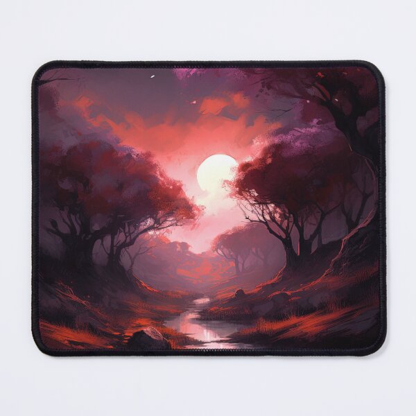 Item preview, Mystic Sunset Digital Mural - Dreamy Sunset Art Lovers, Wall Art, Photo Print Metal Image, Holiday Landscape Framed Art Print designed and sold by VilescytheArt.