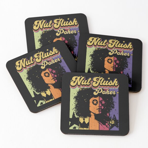 Item preview, Poker, Nut Flush, Sunset Stripes, 80's Lady, stars designed and sold by BeebopGraphics.