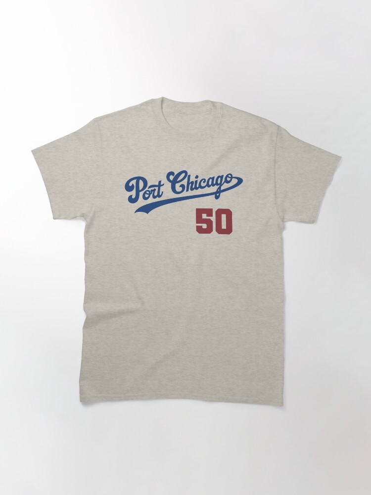 Thumbnail 3 of 7, Classic T-Shirt, Port Chicago 50 Graphic (Royal Blue/Red) designed and sold by PortChicago.