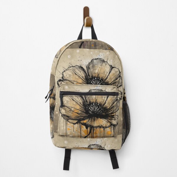 Item preview, Black Flower Boho Sketch Style designed and sold by Figuradam.