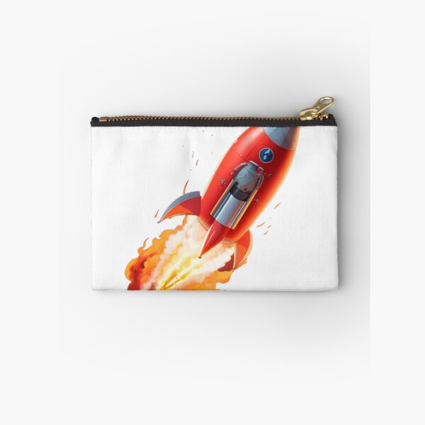 Item preview, Red Rocket Launch - Space Exploration designed and sold by aiprintiq.